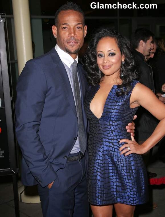 Marlon Wayans and Essence Atkins