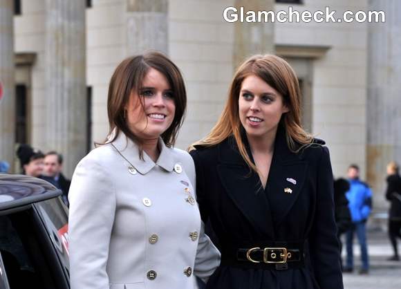 Princesses Beatrice  Eugenie of York in Berlin