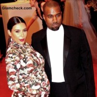 Kim Kardashian baby bump 2013 with Kanye West