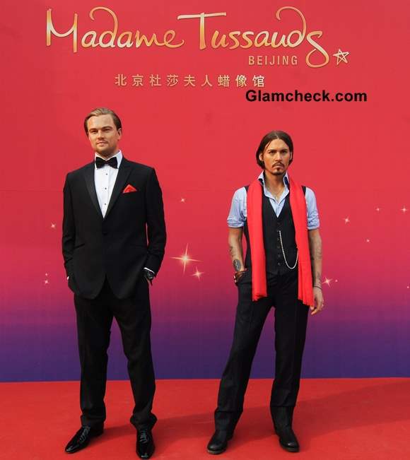 Leonardo DiCaprio and Johnny Depp Wax Statues Unveiled in Ahead of Museum Opening