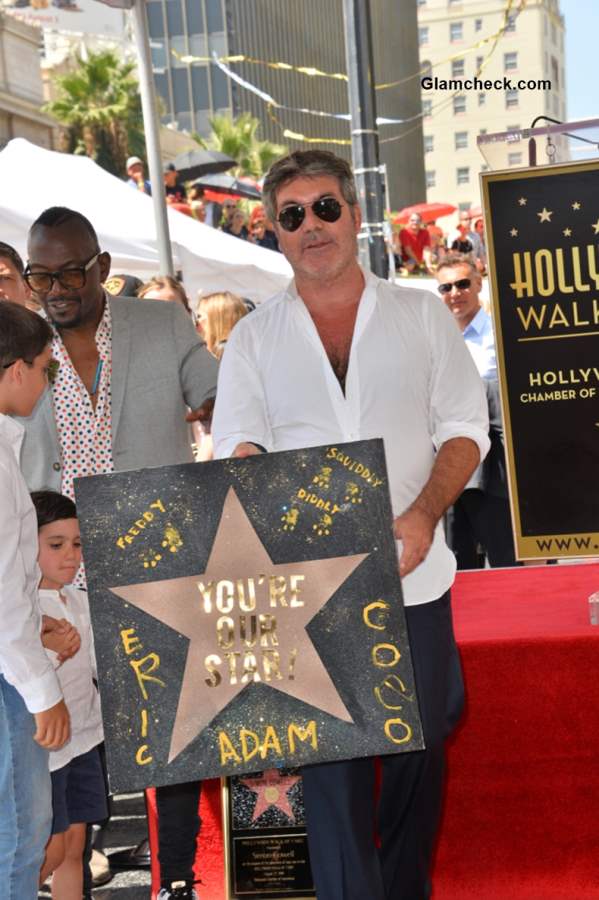 Simon Cowell gets Star Hollywood Walk of Fame