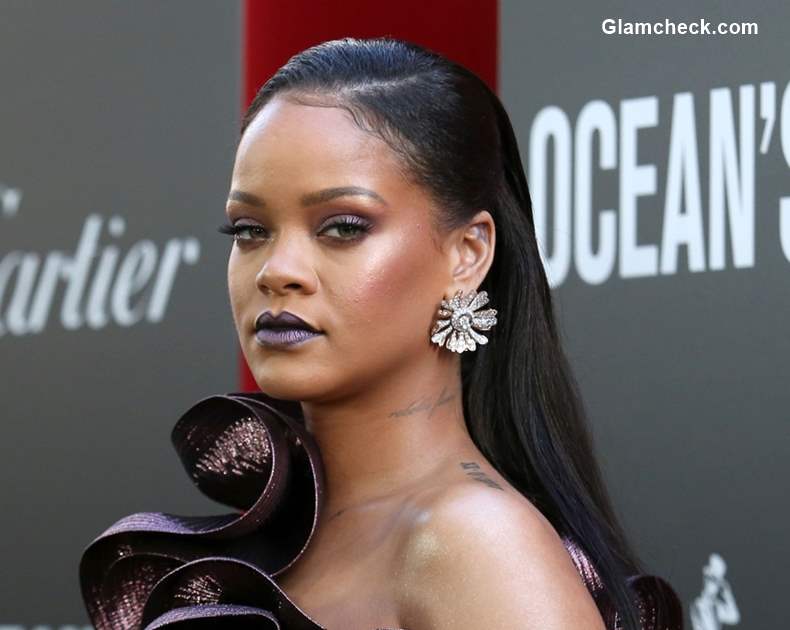 Rihanna attends the premiere Oceans 8