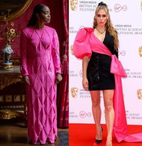 Celeb Red Carpet Looks at BAFTA TV Awards 2021