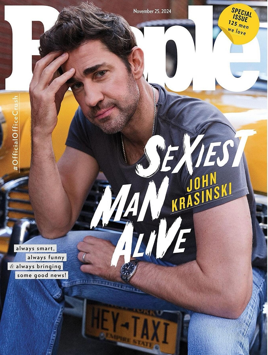 John Krasinski Named Peoples Sexiest Man Alive 2024