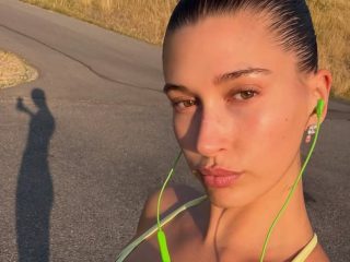 Hailey Bieber Soft Launches Justin Bieber SKYLRK Wired Earphones