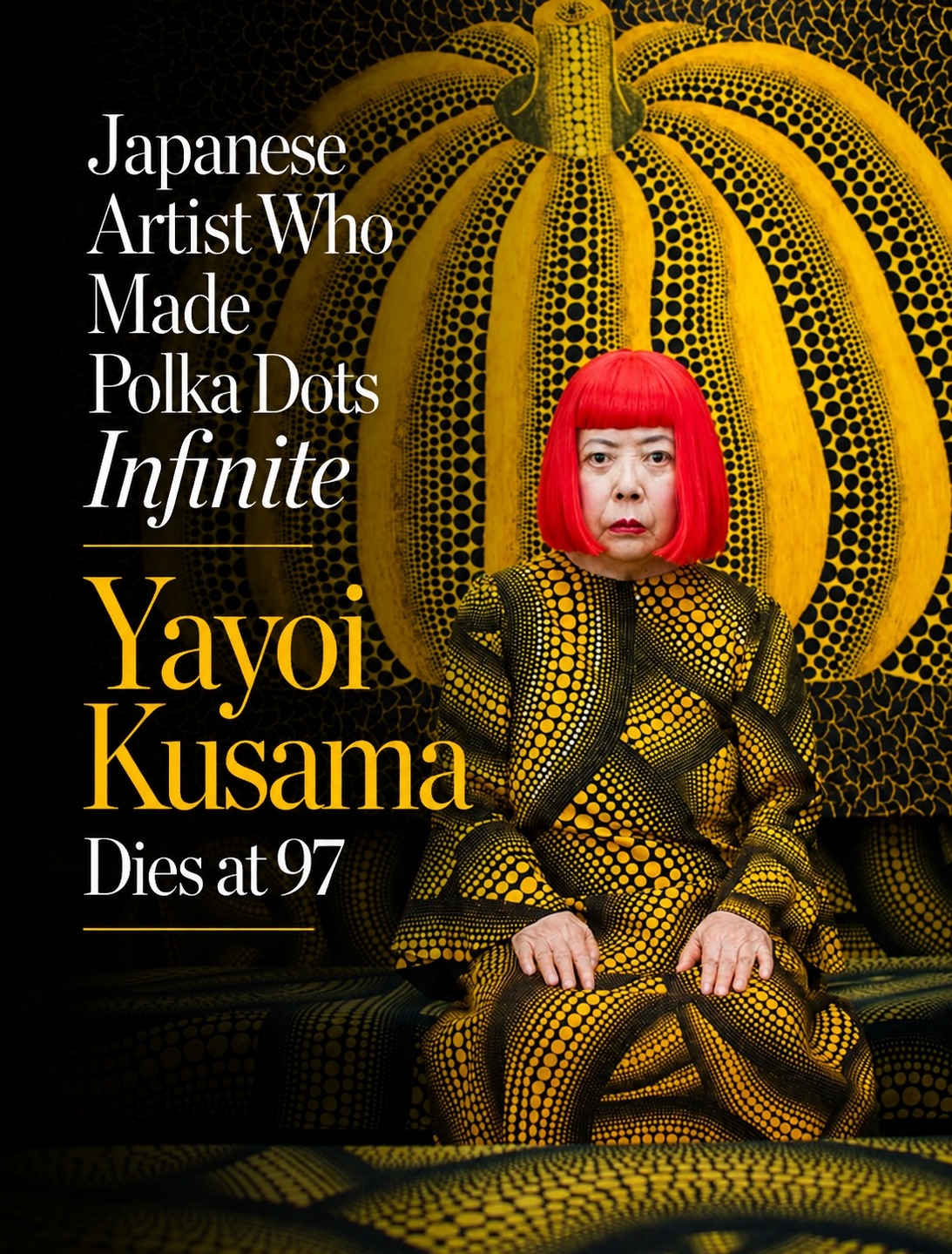 Yayoi Kusama Dies at 97