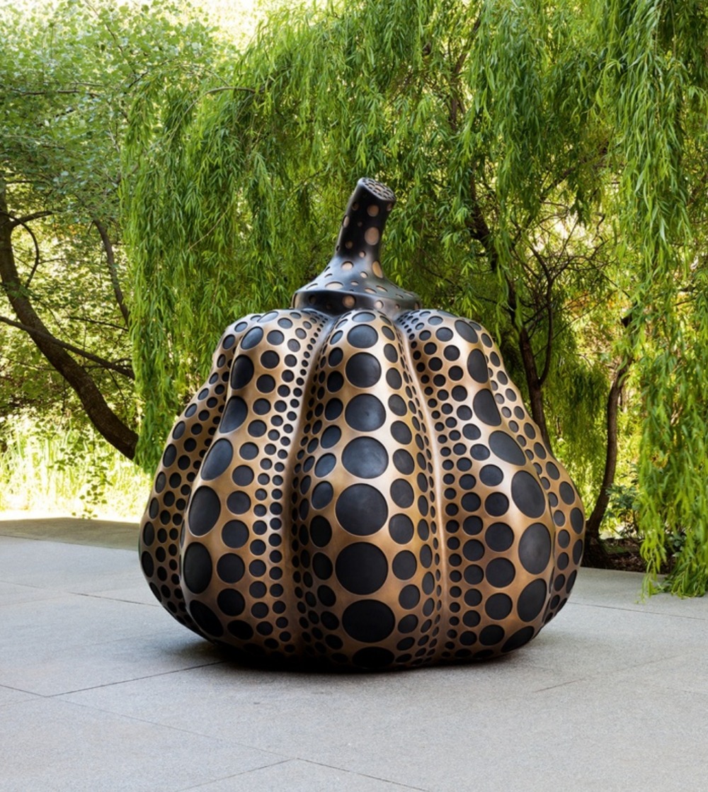 Yayoi Kusama Pumpkin Installations