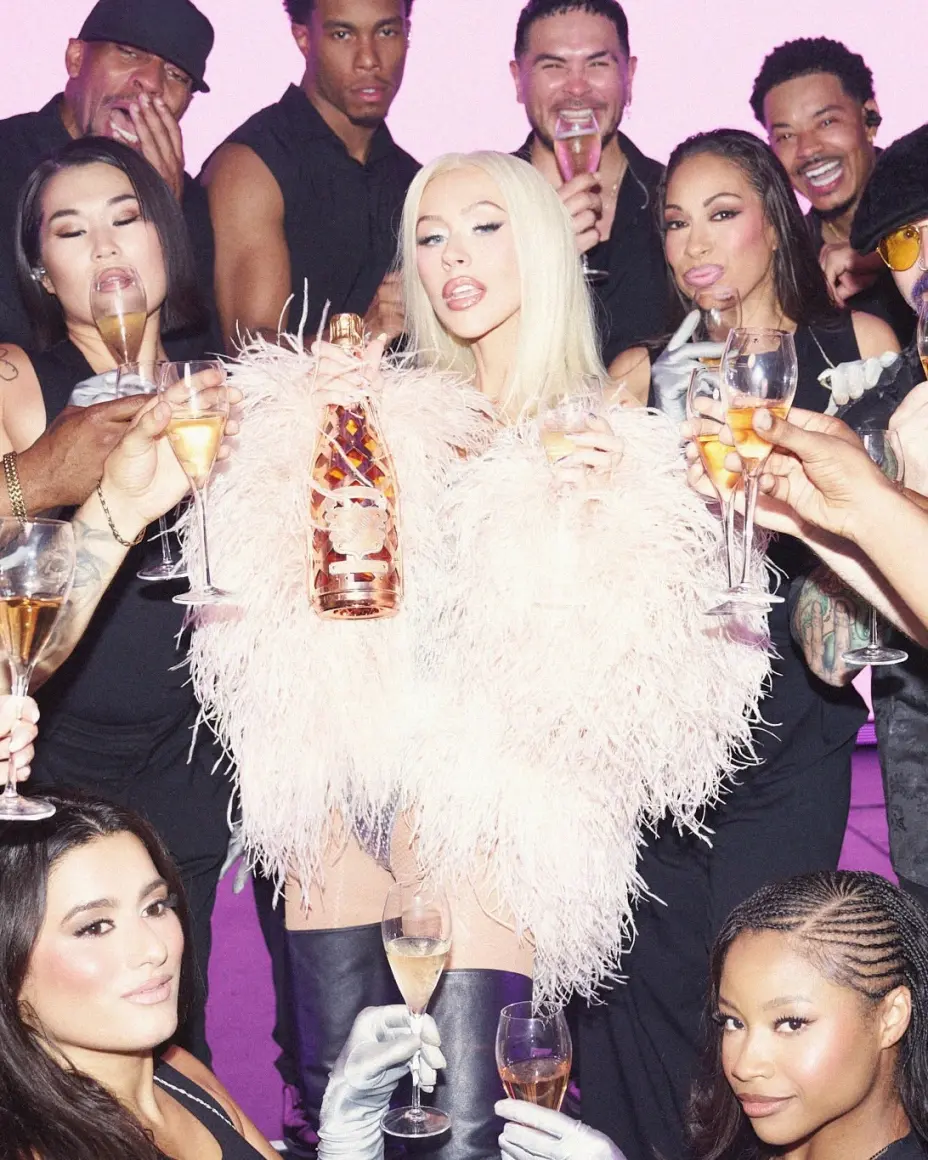 Christina Aguilera Joins Beau Joie Champagne as Global Creative Director