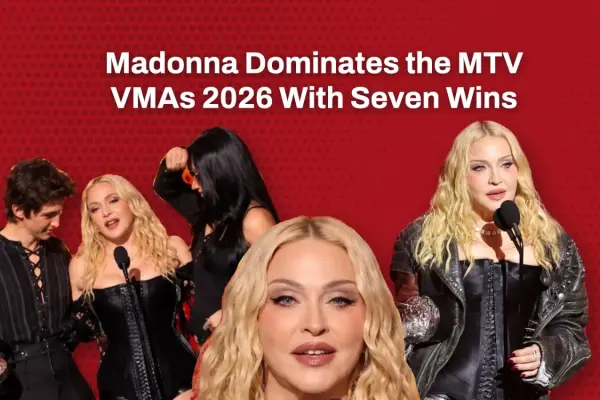 Madonna MTV VMAs 2026 Seven Wins