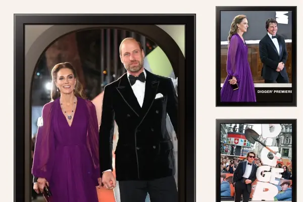 Tom Cruise Welcomes Prince William and Kate Middleton to the ‘Digger’ Premiere in London