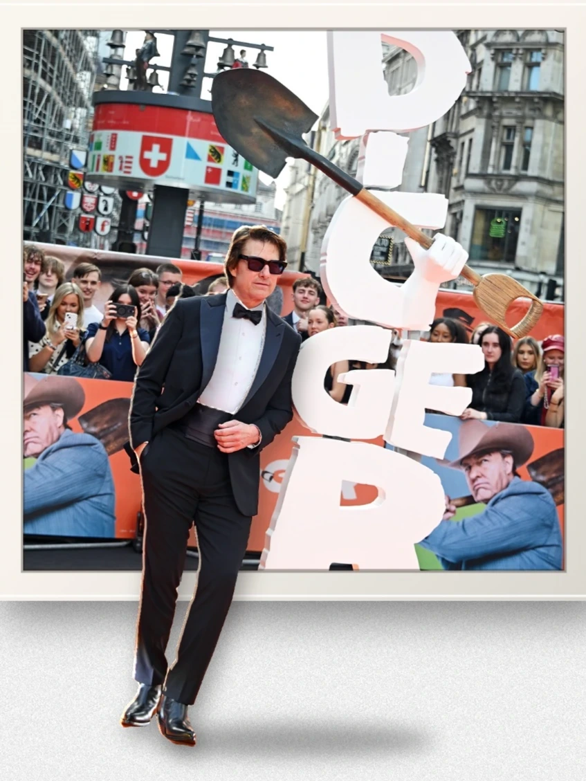 Tom Cruise Welcomes Prince William and Kate Middleton to the ‘Digger’ Premiere in London