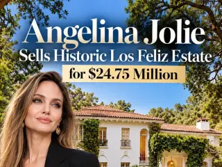Angelina Jolie Sells Historic Los Feliz Estate for $24.75 Million as Madonna Rumors Are Denied