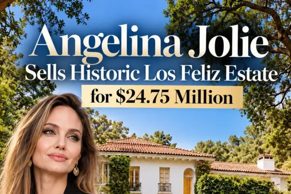 Angelina Jolie Sells Historic Los Feliz Estate for $24.75 Million as Madonna Rumors Are Denied