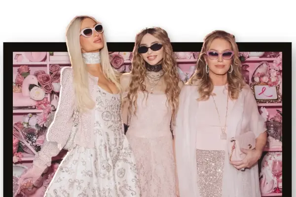 Paris Hilton, Kathy Hilton and Stacey Bendet Go Pink for Breast Cancer Research