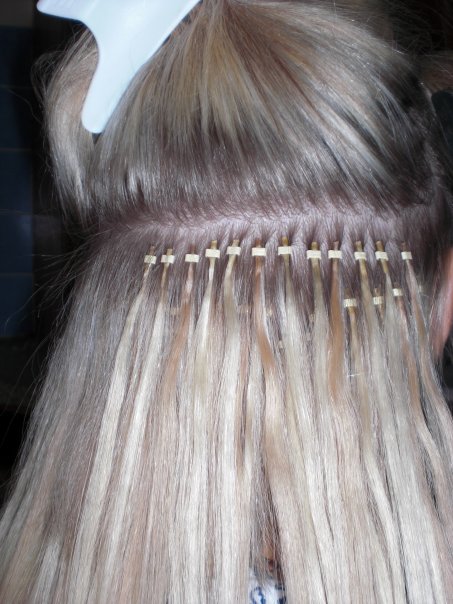 applying-fusion-hair-extension