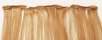 clip-in weft