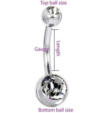 Belly button rings 