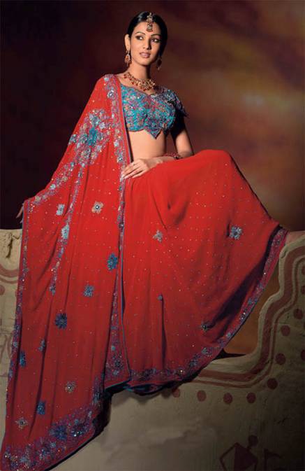 Bridal sarees (4)