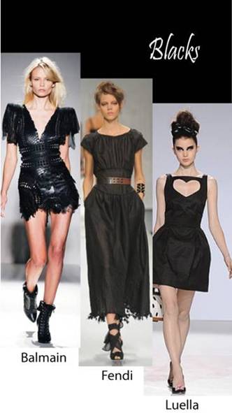 Color trend Spring summer 2010 Black