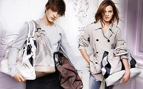 Emma Watson Burberry 2010 Fashion Ads-1