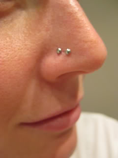 Nostril piercing