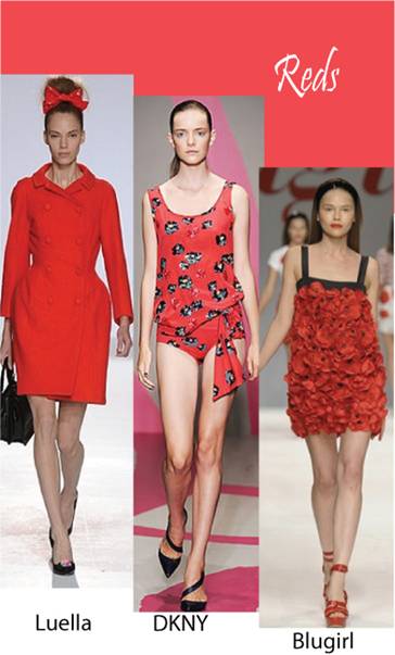 Color trend Spring summer 2010 red