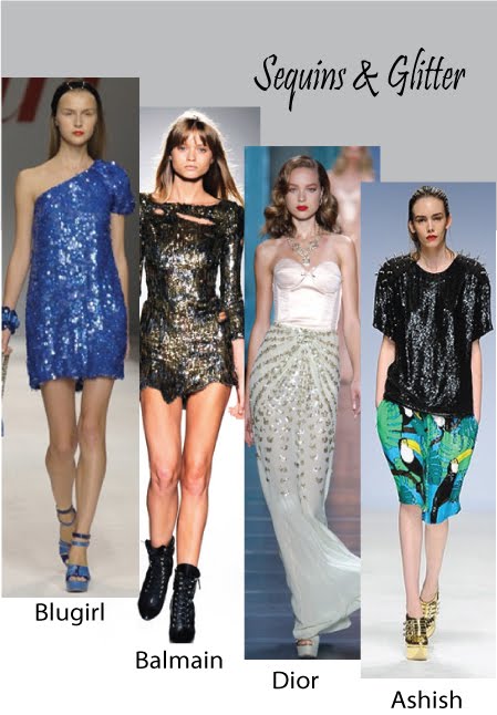 Trends Spring / Summer 2010 (Sequins, glitter)