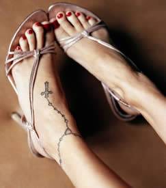 ankle tattoo design