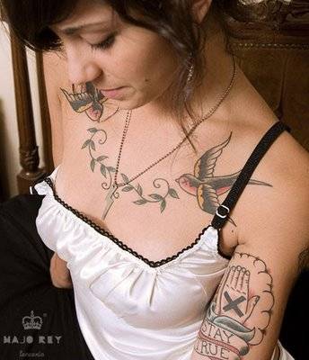 chest tattoos- 3