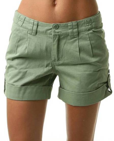 pleated shorts