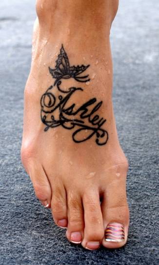 tattoo designs on foot