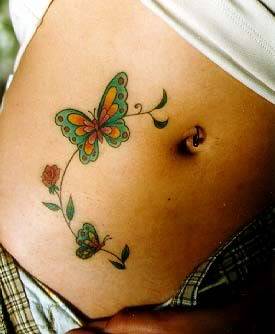 tattoos on abdomen - 1
