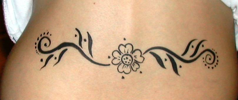 tattoos on the lower back- 2
