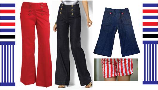 Nautical trousers / pants