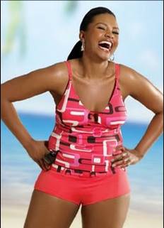 Swimwear for large hips / Plus size