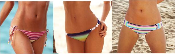 Swimwear for small hips / Bikini
