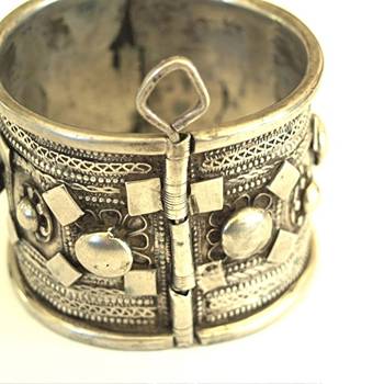 Antique silver jewelry