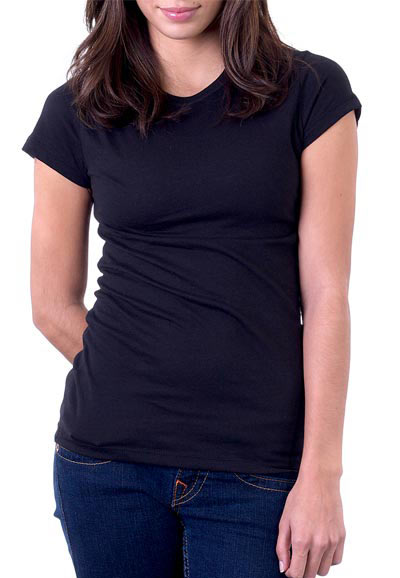 Basic black t-shirt