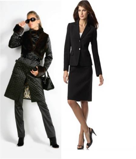 Black formal wear women