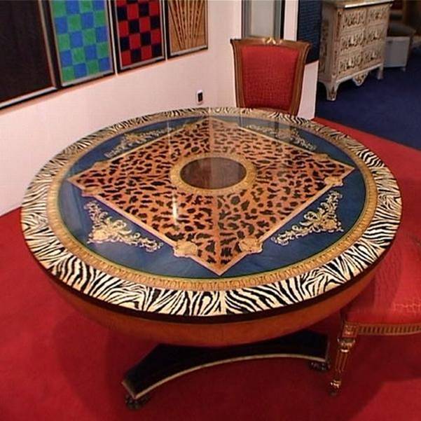 Michael Jackson luxury furniture on auction- writing desk