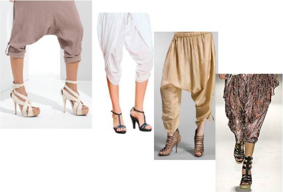 Footwear to wear with dhoti pants