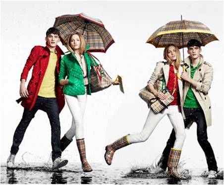 Burberry April Showers collection