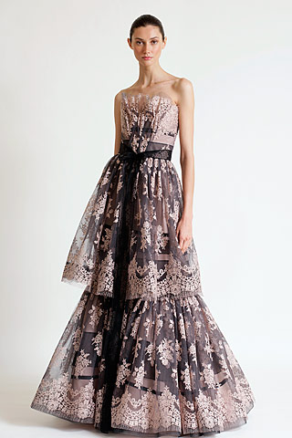 carolina herrera evening gown