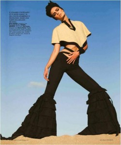 Tiiu Kuik for Harper’s Bazaar Mexico June 2010 issue