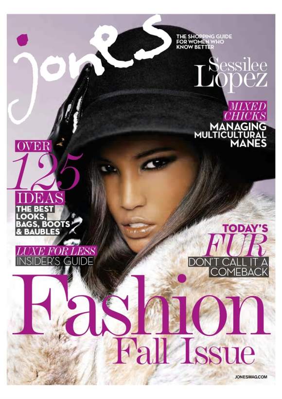 Sessilee Lopez for Jones Magazine September 2010