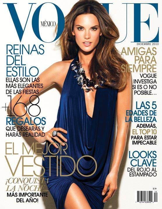 Alessandra Ambrosio for Vogue Mexico December 2010