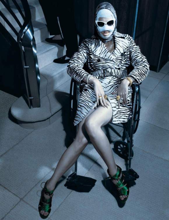 Crystal Renn for Vogue Paris December–January 2011