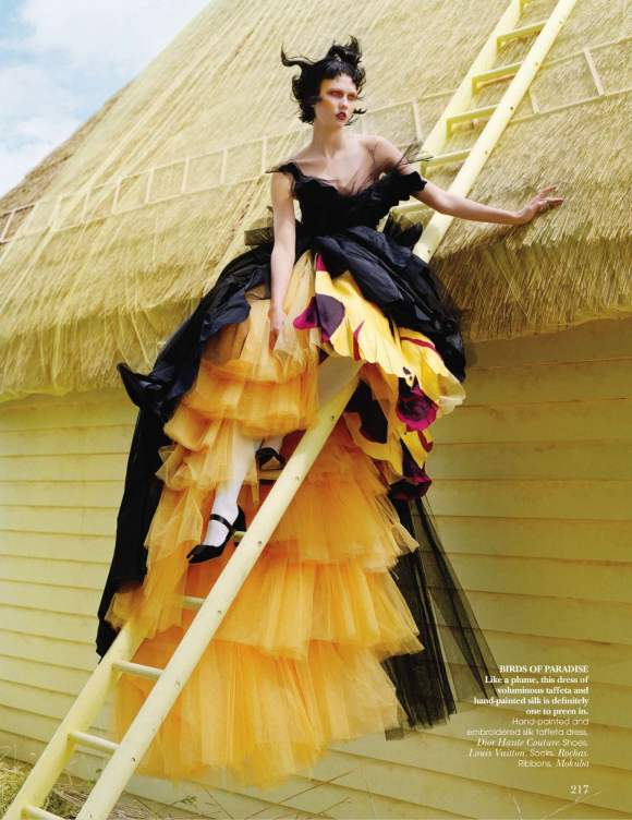 Karlie Kloss for Vogue India November 2010