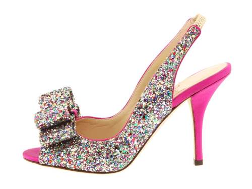 Grab those sparkling Kate Spade ‘Charm Glitter’ Sandals