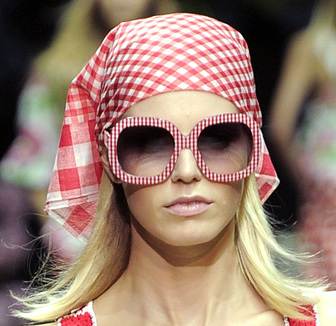 retro sunglasses trend spring 2011 D-G